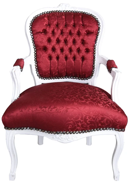 Chaise baroque rococo pour restaurant avec aspect confortable et haut