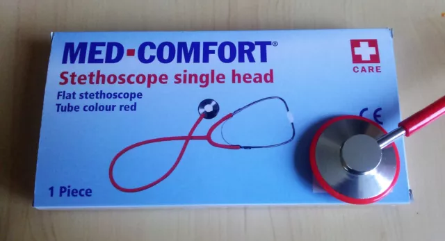 Stethoskop Stethoskope Stetoskop Stethoscope rot od schwarz DRK Arzt von Ampri