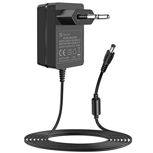 Gonine DC 18V 1A Adaptateur d'alimentation Adaptateur de convertisseur AC 100...