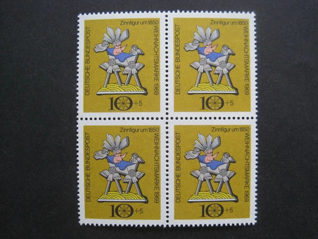 Bund  MiNr. 610  Viererblock postfrisch**   (AG 299)