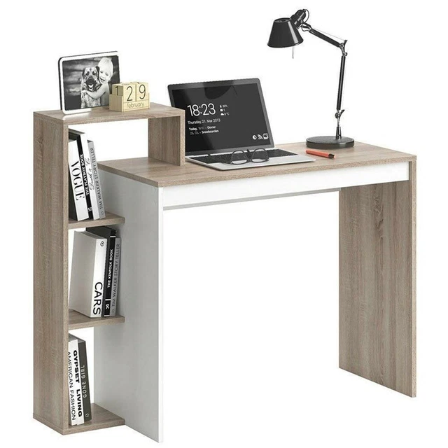 Libreria Scrivania 3 Ripiani - Organizzatore Spazio Per Ufficio E Casa