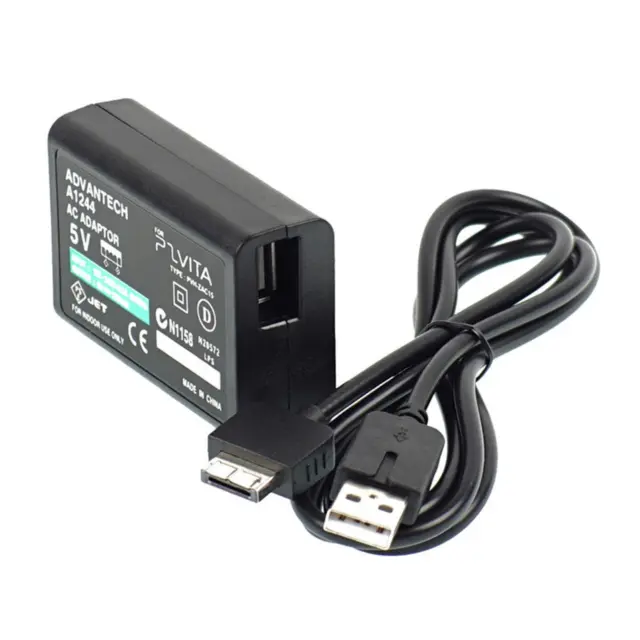 Wall Charger AC Power Adapter Charging Cable For Sony Ps Vita 1000 Series PSV.
