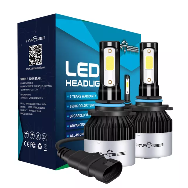 9005 9006 LED Autoscheinwerfer 72W 10000LM Birnen Lampen Fern-/Abblendlicht