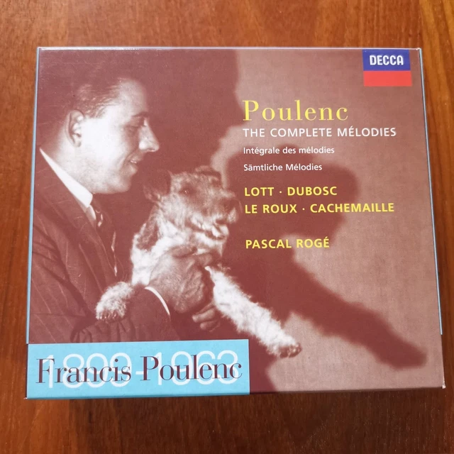 Francis Poulenc Œuvres complètes 20 CD Francis Poulenc