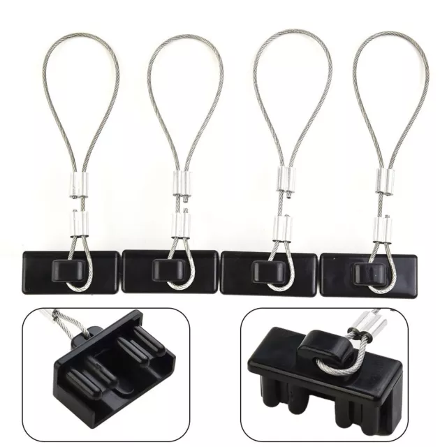 4pcs Dust Cap Set for 50AMP Battery Connectors Keep Your Caravan Clean