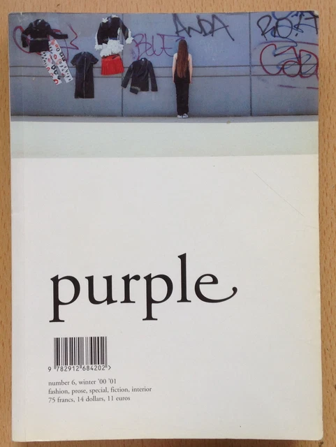 PURPLE FASHION # 6 winter 2000 2001,Cris Moor Giasco Bertoli