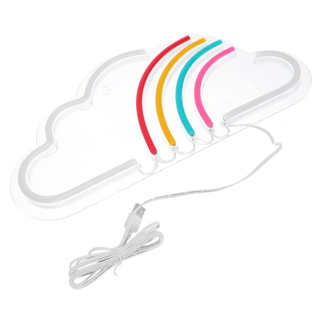 WALL HANGING CLOUD LED Sign Neon Lights Living Room Decoration £31.59