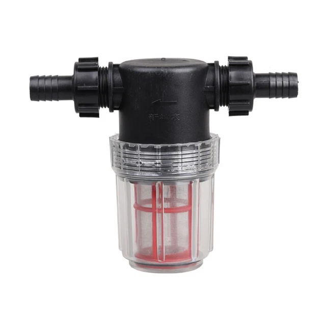 GARDEN POND INLINE Water Pump Mesh Strainer Filter Irrigation High Flow