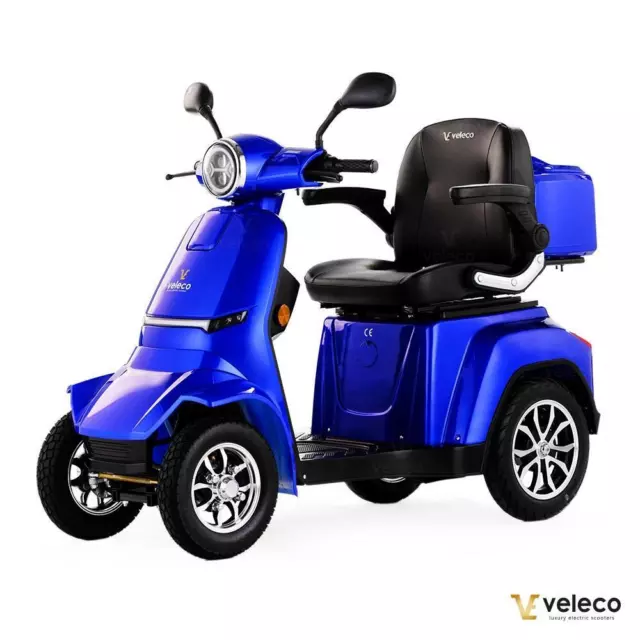 Veleco GRAVIS - Mobility Scooter Veleco con luces LED y batería de iones de litio