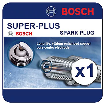 VOLVO S60 I 2.0 T 176BHP 00-04 BOSCH Yttrium Super Plus Spark Plug +24