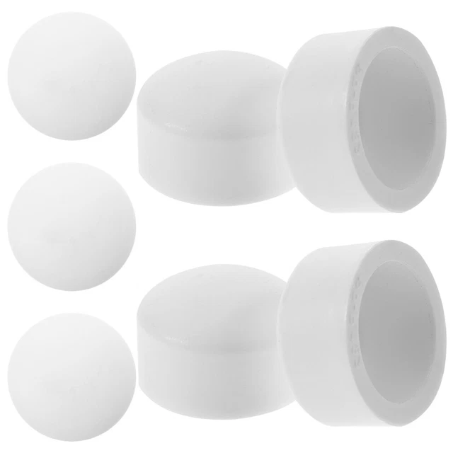 Flyshop 4 Tappi Terminali In Plastica Per Tubi Rettangolari, Misure 60x30 Mm, Inserti Per Mobili - 3