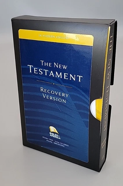 New testament recovery version living stream ministry staff 1991 