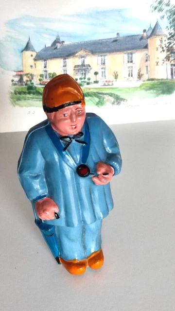Hochet Meunier En Celluloïd – Jouet Ancien Années 30 SNF SIC Petitcollin
