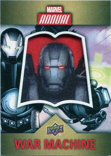 Marvel Annual 2016 Character Patch Chase Card CP-5 War Machine