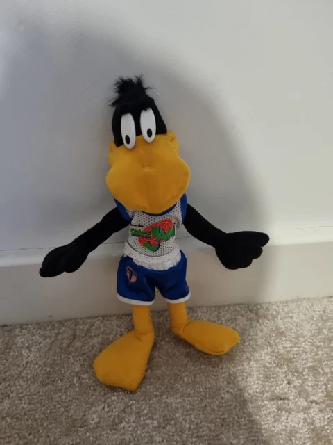 SPACE JAM MOVIE Donald Duck Plush Vintage 1996 Looney Tunes Warner Bros