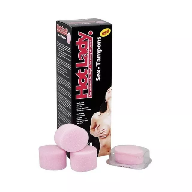 Hot Lady Sex Tampons Pink Comfort Hygiene Discretion Pleasure w/o Restrictions