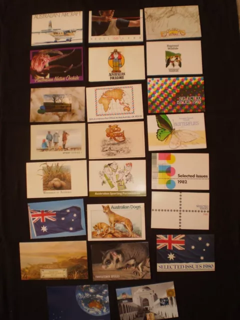 Large Australian Post Stamp Collection 1979 - 1994