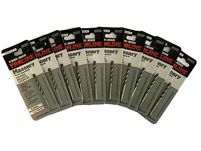 Brique,Masonry & BLACK+DECKER 10 Black & Decker 4.5mm Proline Précision Perceuse Forets 
