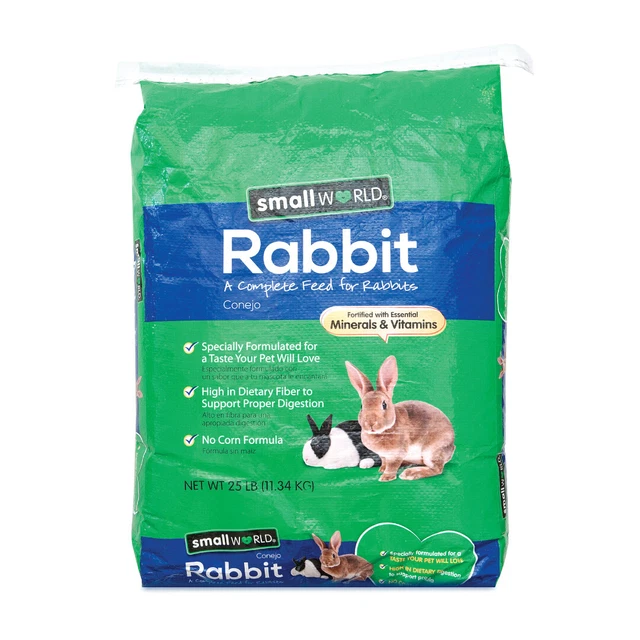(USA) Complete Rabbit Feed with Vitamins and Minerals, 25 lbs