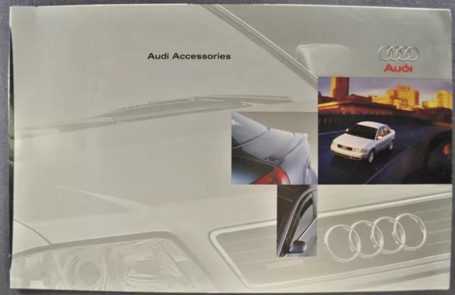 1999-2000 Audi Accessories Brochure  A4 A6 Sedan Avant A8 Excellent Original