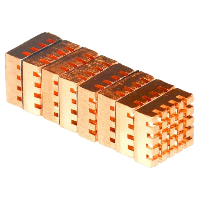 8x Pure Copper    with Tape for Graphics Card Notebook CPU