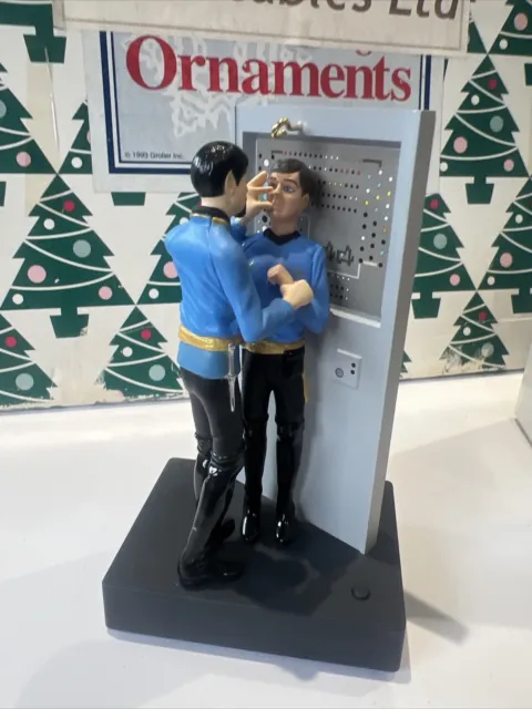 Miroir Star Trek Magique Son Noël Poinçon Souvenir Ornement Plume