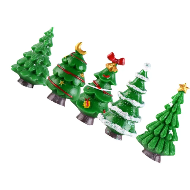 5 Pcs Décoration De Sapin Noël Créative Ornement D'arbre Pour La Maison Bureau