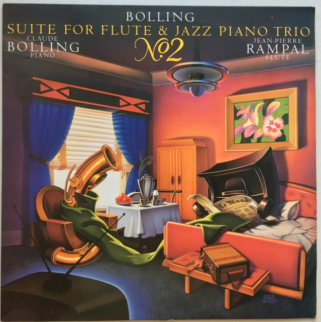 JEANPIERRE RAMPAL/CLAUDE BOLLING Suite for Flute & Jazz Piano Vol 2