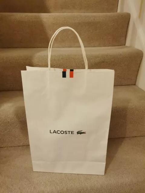Lacoste paper bag for sale on sale