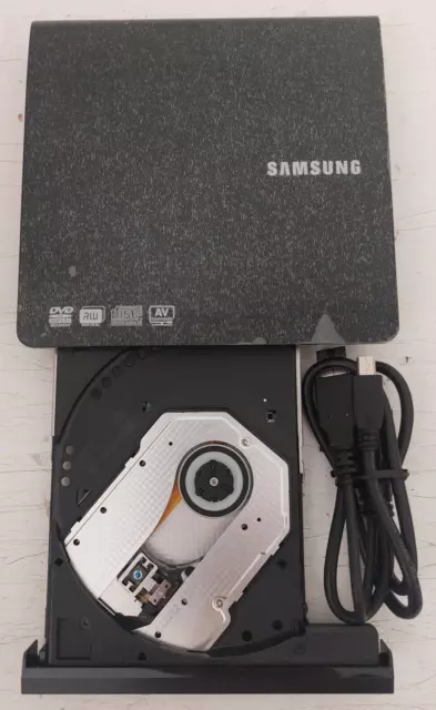 Samsung Portable Dvd Writer Model Se-208 External Cd Dvd Drive Usb Install Cd