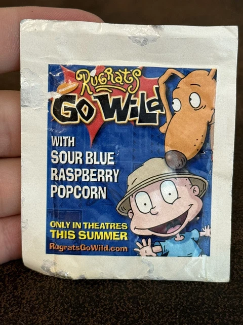 2003 RUGRATS NOS Sour Blue Raspberry Popcorn Movie Promo Prop Kernel ...
