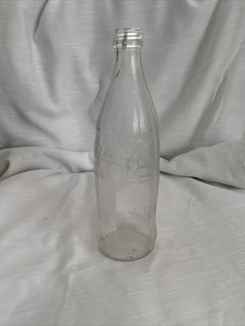 Vintage Glass Coca Cola Coke Bottle 16 oz