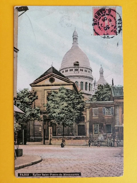 CPA Paris 18e Le Sacré Coeur et le Funiculaire de Montmartre (284171