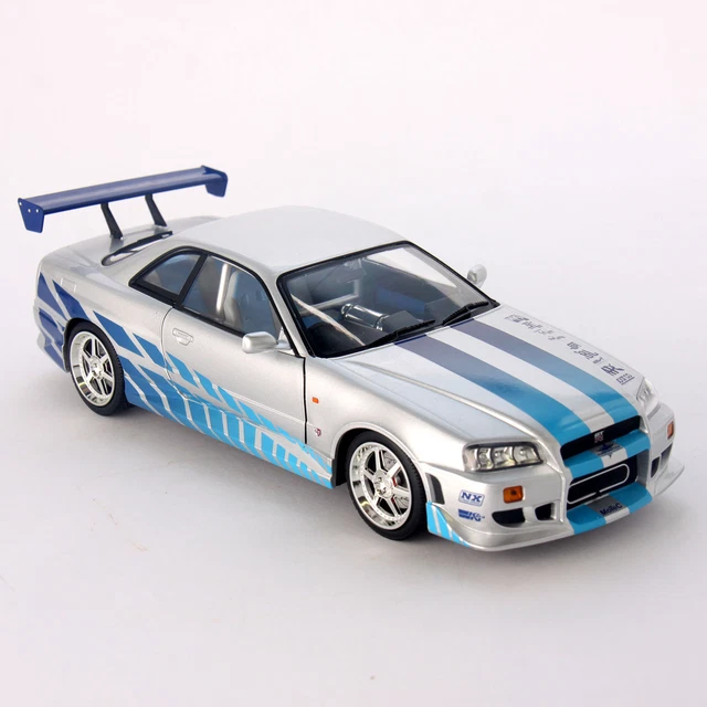 FAST FURIOUS Brian s 1999 Nissan Skyline GT R R34 1 18 Scale