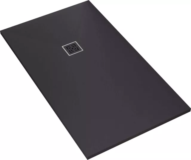 Piatto Doccia in Pietra 75x80 cm Bonussi Canton Nero