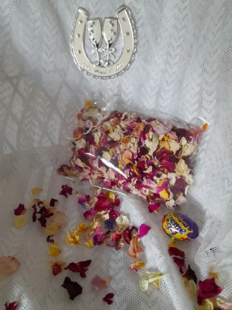 Confetti, Real Petals, Biodegradable,  Eco Wedding Confetti 1L Mixed colours.