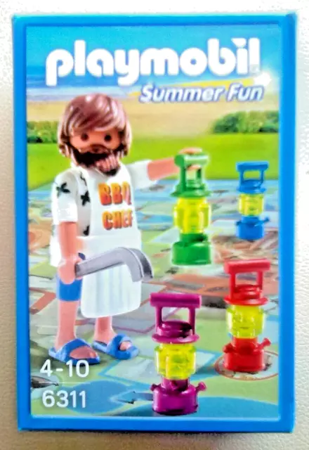 Playmobil 6311 Summerfun BBQ Chef mit Brettspiel TOP! NEU! OVP!