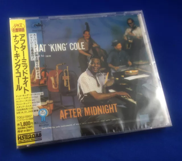 NAT KING COLE and His Trio: After Midnight (RARE 1995 OOP JAPANESE CD TOCJ-5957)