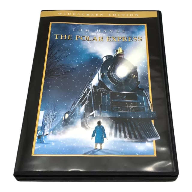 The Polar Express (DVD, 2004) Tom Hanks Widescreen Edition Train Travel Holidays