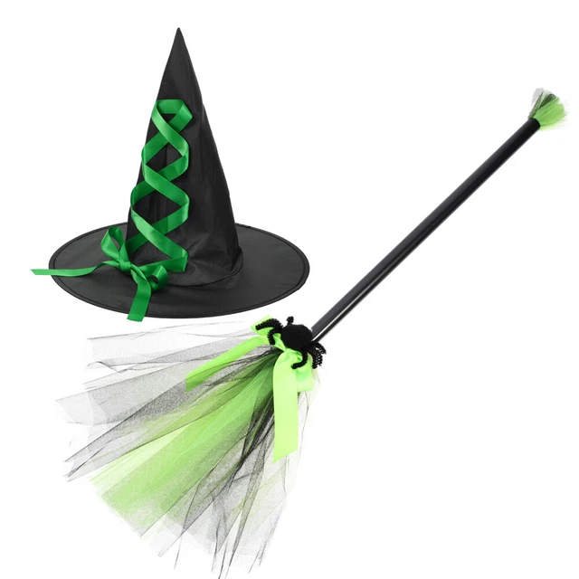 WITCH COSTUME HALLOWEEN Hat Photo Props Home Decoration Toddler Baby £