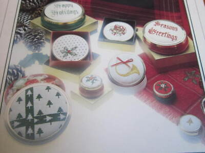 Ann Brinkleys Country Manor Colecciones Navidad Punto de Cruz Patrón Árbol Cuerno