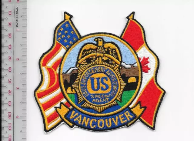 DEA USA Drug Enforcement Administration Winter Olympic 2010 Vancouver, BC Canada