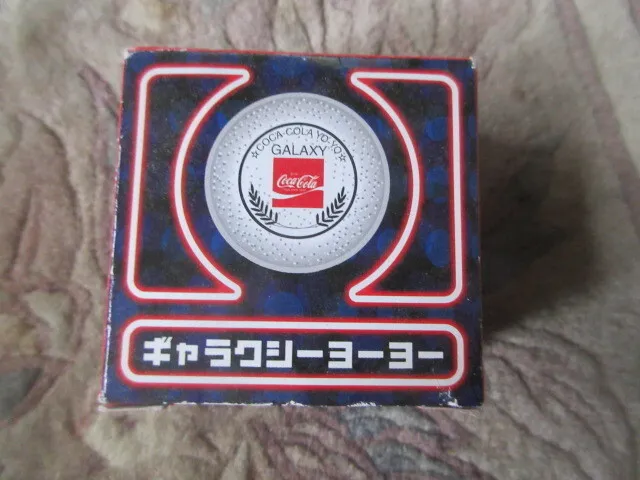 Reprinted Coca-Cola Yo-yo Galaxy 80th Collection Koma Teguruma Vintage Retro