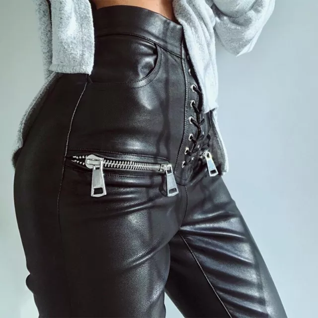 Slim simili best sale cuir zara