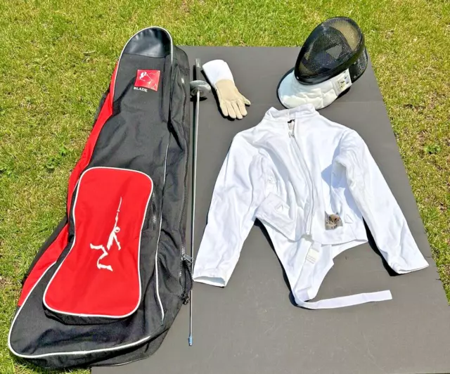 Absolute Fencing Gear, Foil, Bag, and Helmet *SEE PICS FOR DETAILS*