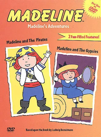 Madelines Adventures NEW! DVD, 2 Full Features, The Pirates,The Gypsies