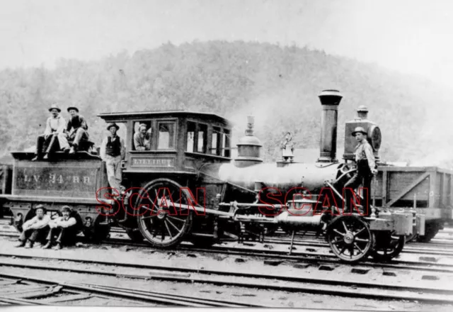 2D314 2NDGEN RP 1888/1960s LEHIGH VALLEY RAILROAD 220 LOCO #24 ' LILLIPUT '