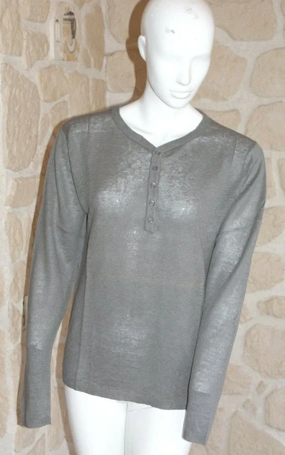 WOOL & CO T-Shirt blanc (col rond) pour homme M (neuf) | Kaufen auf Ricardo