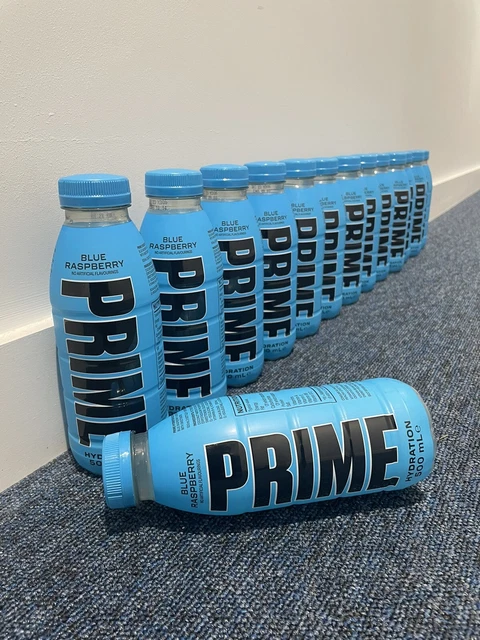 PRIME HYDRATION ENERGY Drink - Blue Raspberry, 500ml £6.52 - PicClick UK