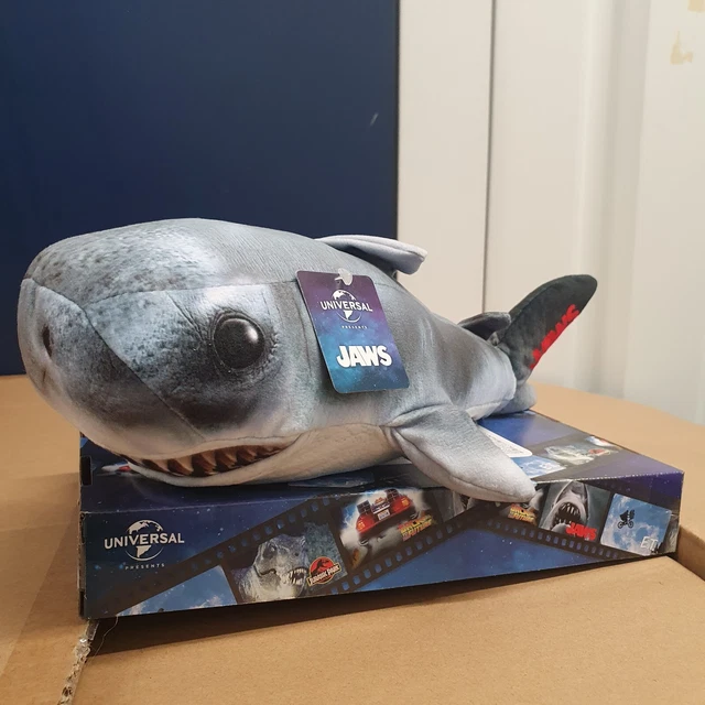OFFICIAL JAWS SHARK REAL EFFECT PLUSH TOY 12" / 30cm LONG UNIVERSAL